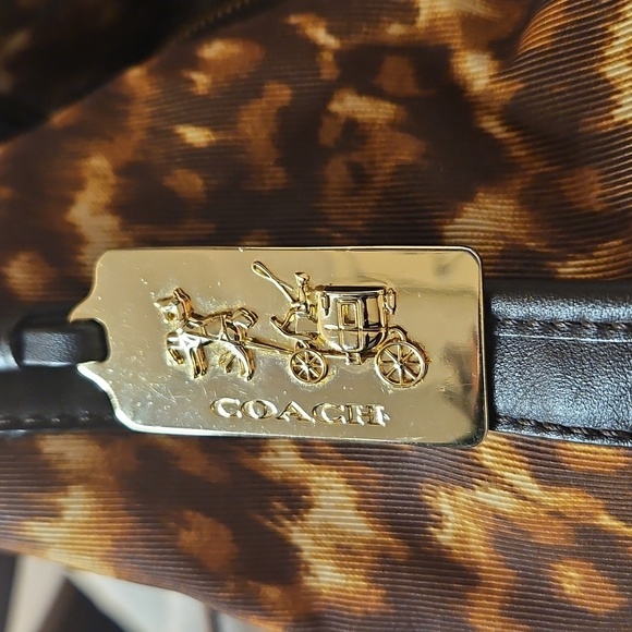 Coach Madison Ocelot Phoebe Shoulder Bag - Picture 12 of 15